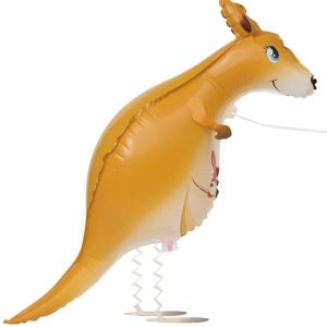 Air Walkers |   Kangaroo 101.6Cm (40") Walking Foil Balloon Air Walkers Air Walkers