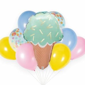 Balloon Bouquets |   Balloon Bouquet Kit – Ice Cream Balloon Bouquets Balloon Bouquets