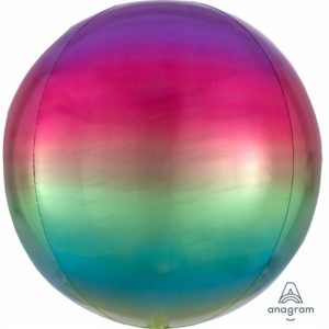 Bubble Balloons & Orbs |   Orbz Xl Ombre Rainbow G20 Balloons Bubble Balloons & Orbs