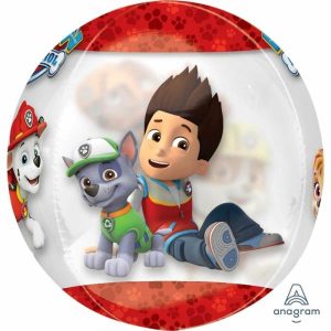 Bubble Balloons & Orbs |   Orbz Xl Paw Patrol Chase And Marshall Clear G40 Balloons Bubble Balloons & Orbs