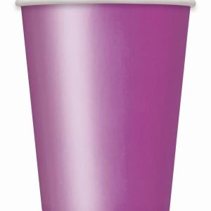 Cups & Straws |   14Pk Pretty Purple Paper Cups Cups & Straws Cups & Straws