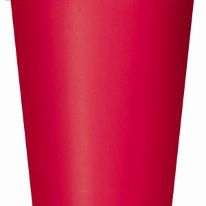 Cups & Straws |   14Pk Red Paper Cups Cups & Straws Cups & Straws