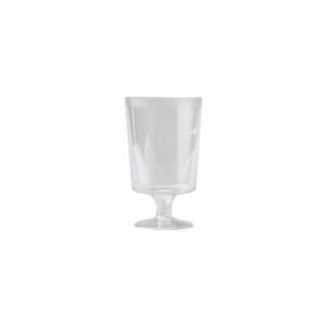 Cups & Straws |   180Ml Clear Wine Goblet Pk 10 Cups & Straws Cups & Straws