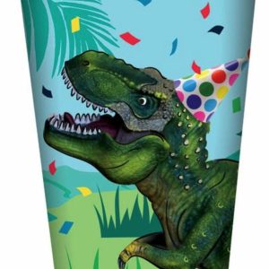 Cups & Straws |   Cups 8Pk Dinosaur Cups & Straws Cups & Straws