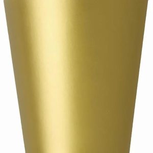 Cups & Straws |   Gold 14 X 270Ml (9Oz) Paper Cups Cups & Straws Cups & Straws