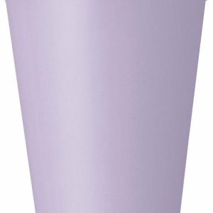 Cups & Straws |   Lavender 8 X 270Ml (9Oz) Paper Cups Cups & Straws Cups & Straws