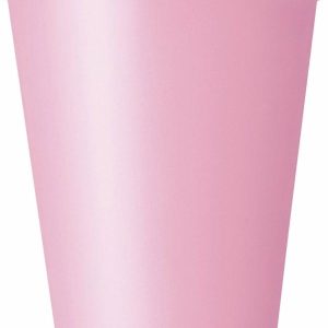 Cups & Straws |   Lovely Pink 8 X 270Ml (9Oz) Paper Cups Cups & Straws Cups & Straws