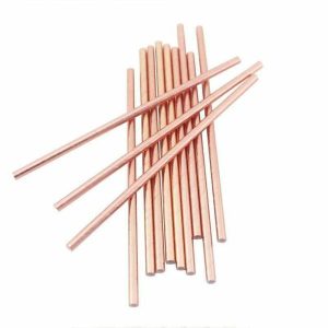 Cups & Straws |   Rose Gold Foiled Paper Straws Pk 20 Cups & Straws Cups & Straws