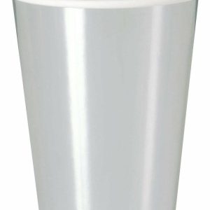 Cups & Straws |   Silver Foil 8 X 270Ml (9Oz) Paper Cups Cups & Straws Cups & Straws