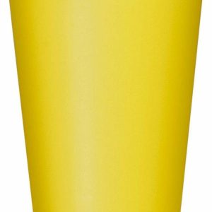 Cups & Straws |   Sunflower Yellow 14 X 270Ml (9Oz) Paper Cups Cups & Straws Cups & Straws