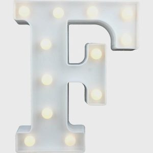 Decorations |   Led Letter Light F Decorations Decorations