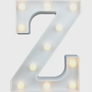 Decorations |   Led Letter Light Z Decorations Decorations