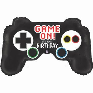 Foil Balloons |   36" Game Controller Birthday Balloons Foil Balloons