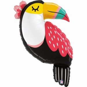 Foil Balloons |   40Inch Summer Toucan Shape Balloons Foil Balloons