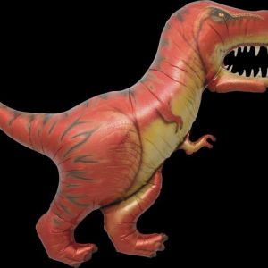 Foil Balloons |   43" Shape Foil T-Rex Balloons Foil Balloons