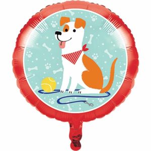 Foil Balloons |   45Cm Dog Party Foil Balloon – Non Inflated Balloons Foil Balloons