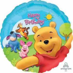 Foil Balloons |   45Cm Standard Xl Pooh & Friends Sunny Birthday S60 – Non Inflated Balloons Foil Balloons