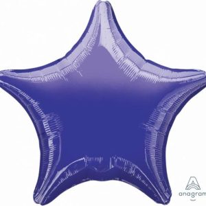 Foil Balloons |   45Cm Star Xl Metallic Purple – Non Inflated Balloons Foil Balloons