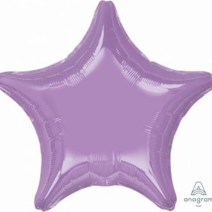 Foil Balloons |   45Cm Star Xl Pearl Lavender – Non Inflated Balloons Foil Balloons