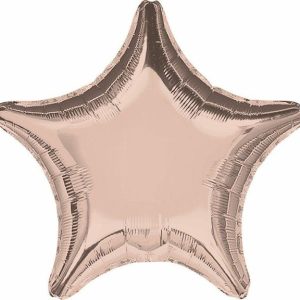 Foil Balloons |   45Cm Star Xl Rose Gold – Non Inflated Balloons Foil Balloons