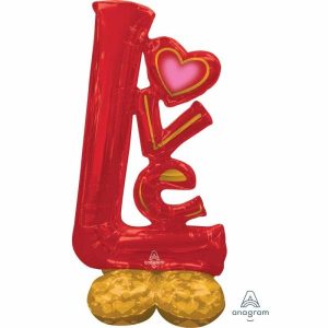 Foil Balloons |   Airloonz L-O-V-E Big Love P70 Balloons Foil Balloons