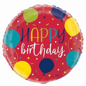 Foil Balloons |   Balloon Party Birthday 45Cm (18") Foil Balloon – Non Inflated Balloons Foil Balloons