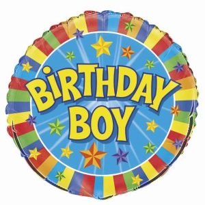 Foil Balloons |   Birthday Boy 45Cm (18") Foil Balloon Balloons Foil Balloons