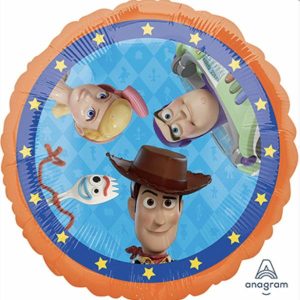 Foil Balloons |   Blue And Orange Toy Story Round 43Cm (17") Foil Balloon Balloons Foil Balloons