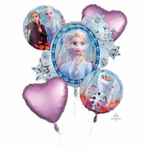 Foil Balloons |   Bouquet Frozen 2 Balloon Bouquets Balloon Bouquets