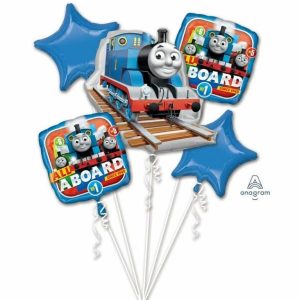 Foil Balloons |   Bouquet Thomas The Tank Engine P75 Balloons Foil Balloons