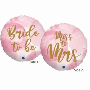 Foil Balloons |   Bride To Be 18" Balloons Foil Balloons