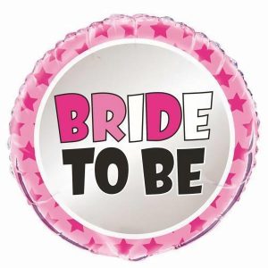 Foil Balloons |   Bride To Be 45Cm (18") Foil Balloon – Non Inflated Balloons Foil Balloons