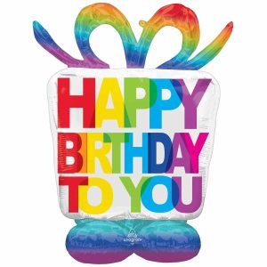 Foil Balloons |   Ci: Airloonz Birthday Present Happy Birthday To You P70 Balloons Foil Balloons