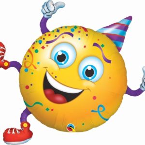 Foil Balloons |   Emoji Celebration 97Cm (38") Foil Balloon Balloons Foil Balloons