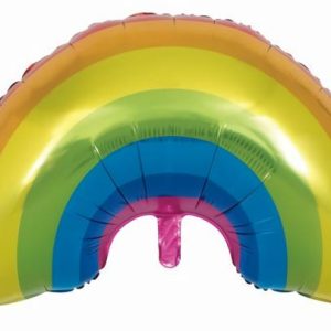 Foil Balloons |   Giant Rainbow 91.4Cm (36") Foil Balloon Balloons Foil Balloons