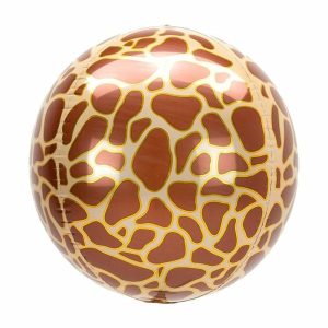 Foil Balloons |   Giraffe Orb Foil Balloon Balloons Foil Balloons