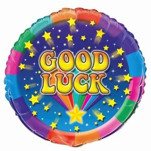 Foil Balloons |   Good Luck 45Cm (18") Foil Balloon – Non Inflated Balloons Foil Balloons