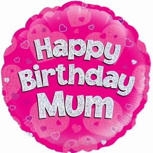 Foil Balloons |   Happy Birthday Wife Pink Balloons Foil Balloons