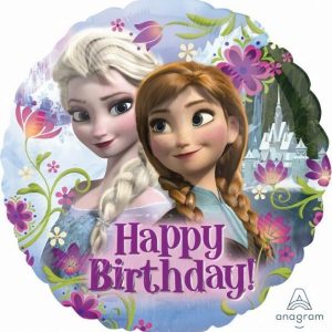 Foil Balloons |   Hx Frozen Hbd S60 – Non Inflated Balloons Foil Balloons