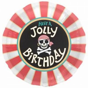 Foil Balloons |   Jolly Pirate Birthday – Non Inflated Balloons Foil Balloons