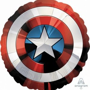 Foil Balloons |   Jumbo Shape Hx Avengers Shield P38 Balloons Foil Balloons