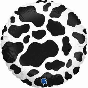 Foil Balloons |   Moo Moo 18" Round Balloons Foil Balloons