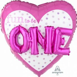 Foil Balloons |   Multi-Balloon Fun To Be O-N-E Girl Balloons Foil Balloons