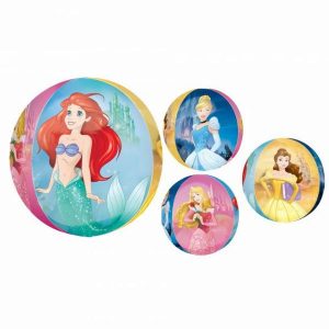 Foil Balloons |   Orbz Xl Princess Dream Big Clear Balloons Bubble Balloons & Orbs