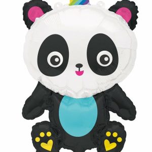 Foil Balloons |   Panda 73.6Cm (29") Foil Balloon Balloons Foil Balloons