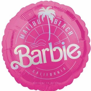 Foil Balloons |   Pink Barbie Foil S60 Balloons Foil Balloons