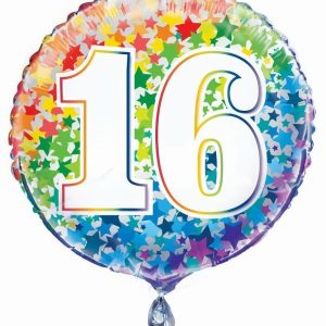 Foil Balloons |   Rainbow Stars "16" 45Cm (18") Foil Balloon Package – Non Inflated Balloons Foil Balloons