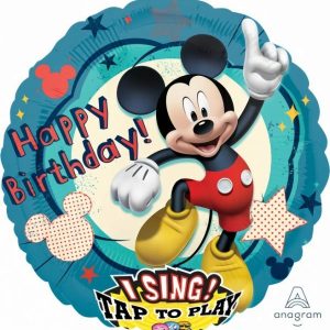 Foil Balloons |   Sing-A-Tune Xl Mickey Clubhouse Birthday P75 Balloons Foil Balloons