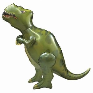 Foil Balloons |   Standing Air Filled Tyrannosaurus Rex (66X83X33Cm) Shape P1 Balloons Foil Balloons