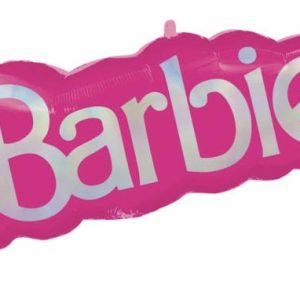 Foil Balloons |   Supershape Barbie Foil P38 Balloons Foil Balloons